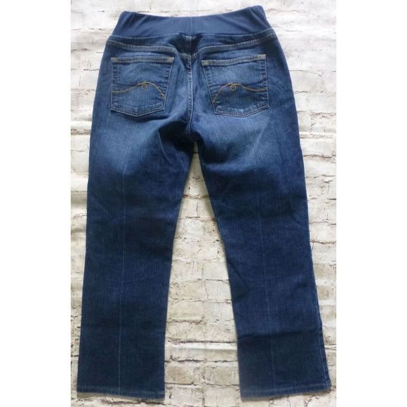 Motherhood Maternity Jeans Denim Women's Size Medium Stretch Blue - Picture 7 of 7